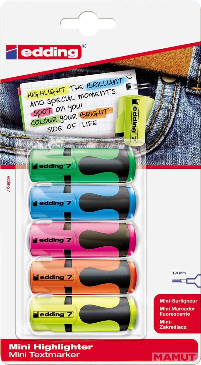 MINI SIGNIRI EDDING E-7 U BLISTERU 1/5                       EDDING SORTIRANO 
