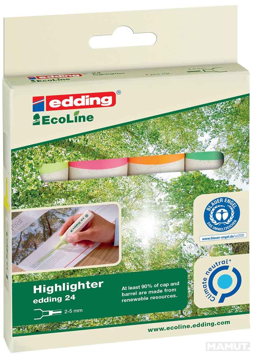 SIGNIRI E-24 ECOLINE 2-5MM       SET 1/4 EDDING SORTIRANO 