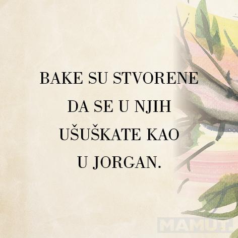 ZA MOJU BAKU 