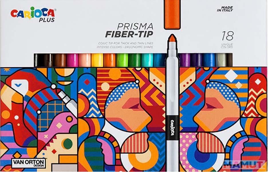Flomasteri PRISMA CARIOCA PLUS 1/18 