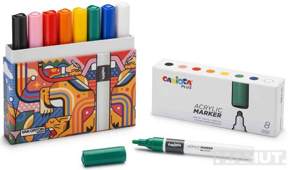Markeri akrilni CARIOCA PLUS 1/8 