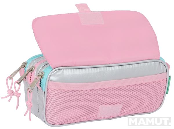 BENETTON pernica prazna sa tri pregrade  SILVER 