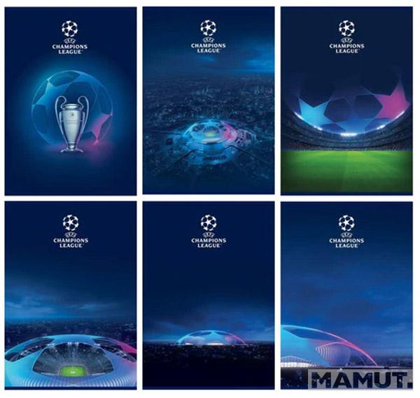 UEFA SVESKA A4/54/KVADRAT  80G 