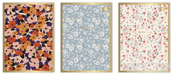 Sveska A4 METALLIC FLORAL, 60L (više vrsta) 