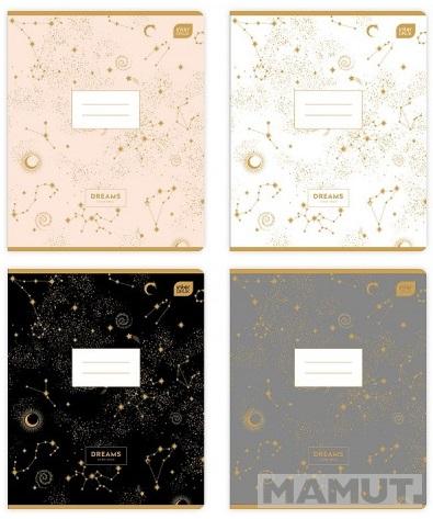 Sveska A5 na linije METALLIC 