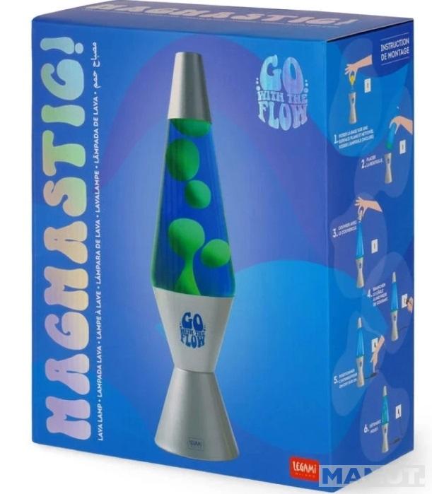 Lava lampa MAGMASTIC! - SILVER 