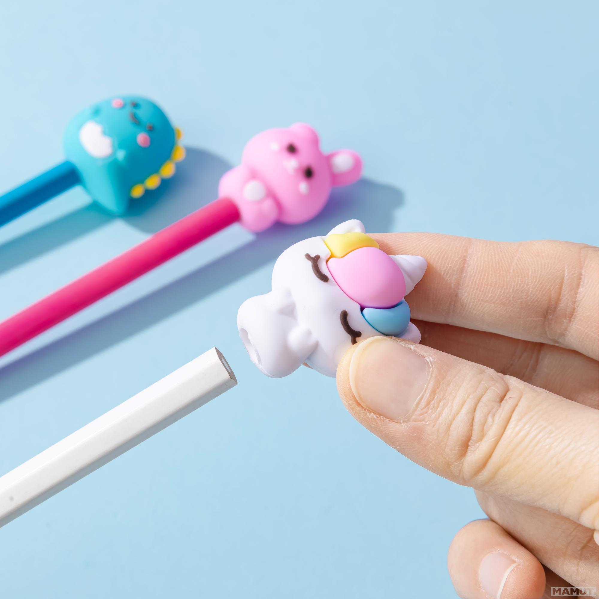 Ukras za olovku PENCIL TOPPER Dinosaur, Jednorog, Zeka (više vrsta) 