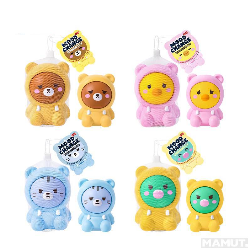 SQUISHY DOLL DUCK/BEAR/DINOSAUR/CAT 