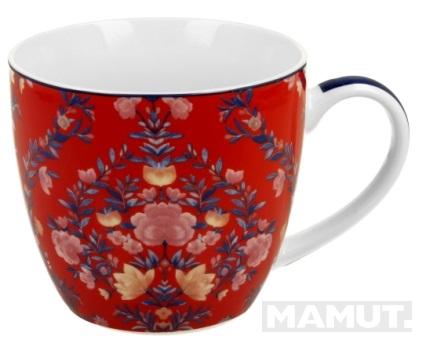 Šolja 460ml u kartonskoj poklon korpici CRVENA 