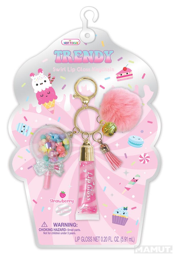 Balzam za usne na privesku za ključeve TRENDY Sweet 