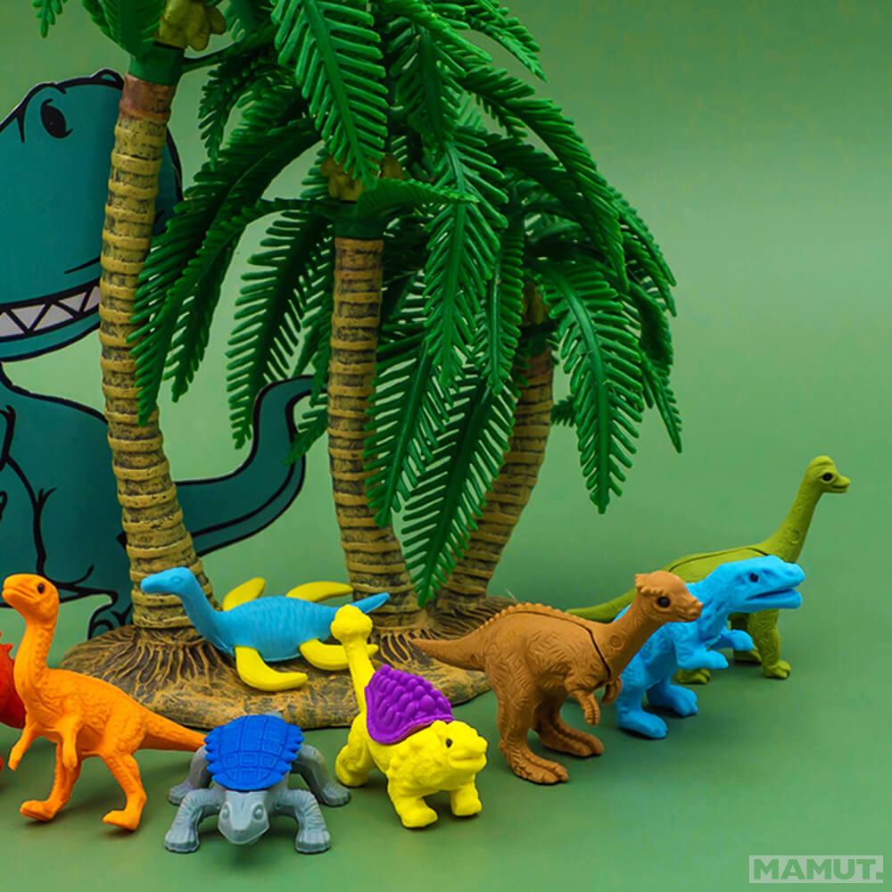 Set gumica za brisanje DINOSAURS (dve vrste) 