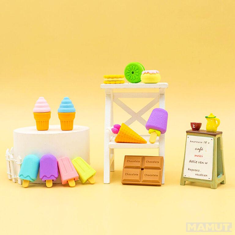 Set gumica za brisanje ROMANTIC AND SWEET (dve vrste) 
