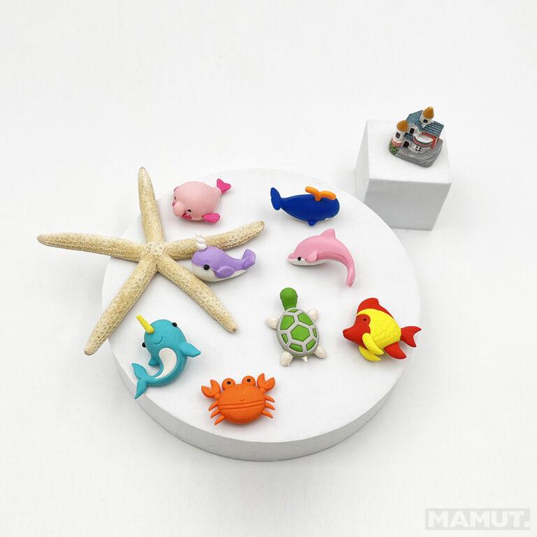Set gumica za brisanje AQUARIUM (dve vrste) 
