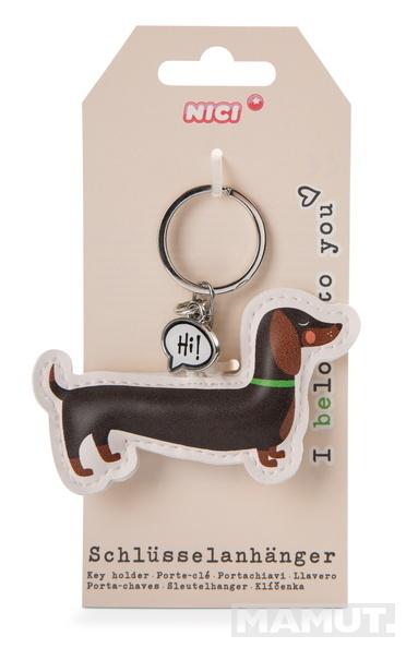 Privezak za ključeve DACHSHUND I belong to you 