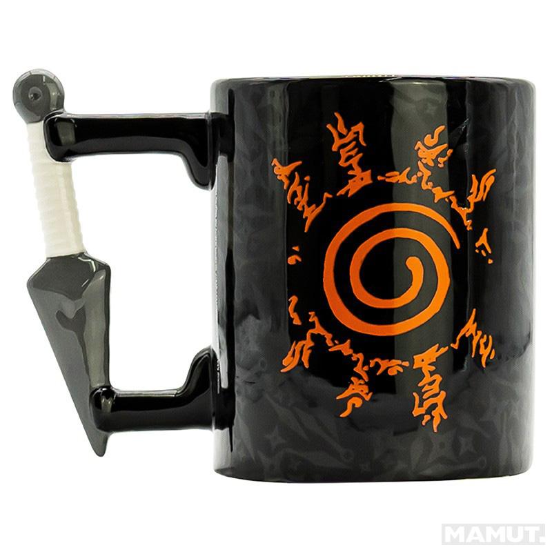 Šolja 460ml NARUTO SHIPPUDEN 3D Kunai Konoha 