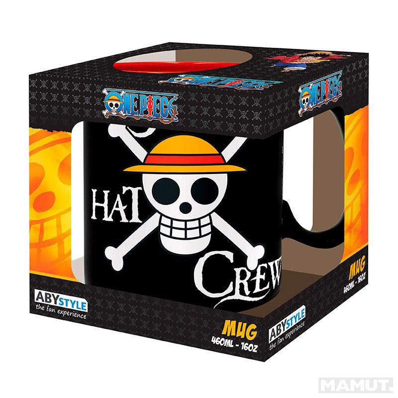 Šolja 460ml ONE PIECE Luffy & Skull 