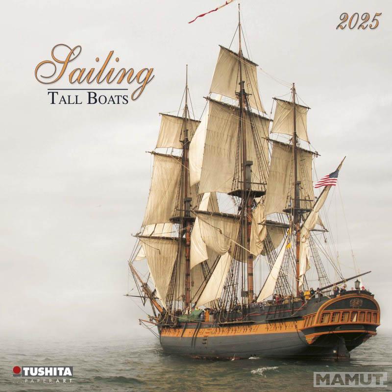 Zidni kalendar SAILING TALL BOATS 2025 