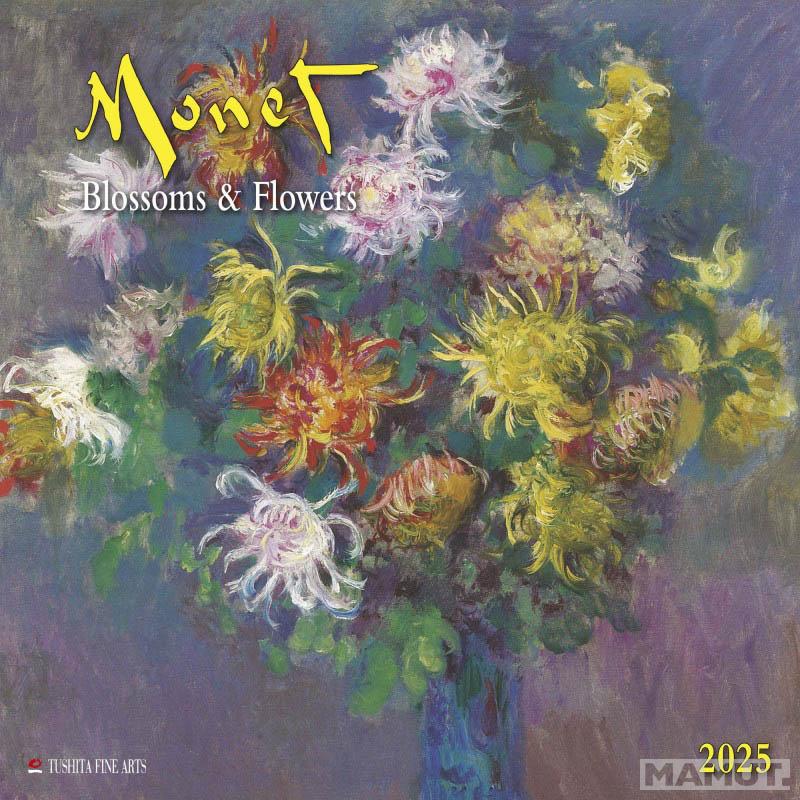 Zidni kalendar CLAUDE MONET - BLOSSOMS & FLOWERS 2025 