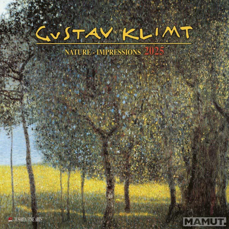 Zidni kalendar GUSTAV KLIMT - NATURE IMPRESSIONS 2025 