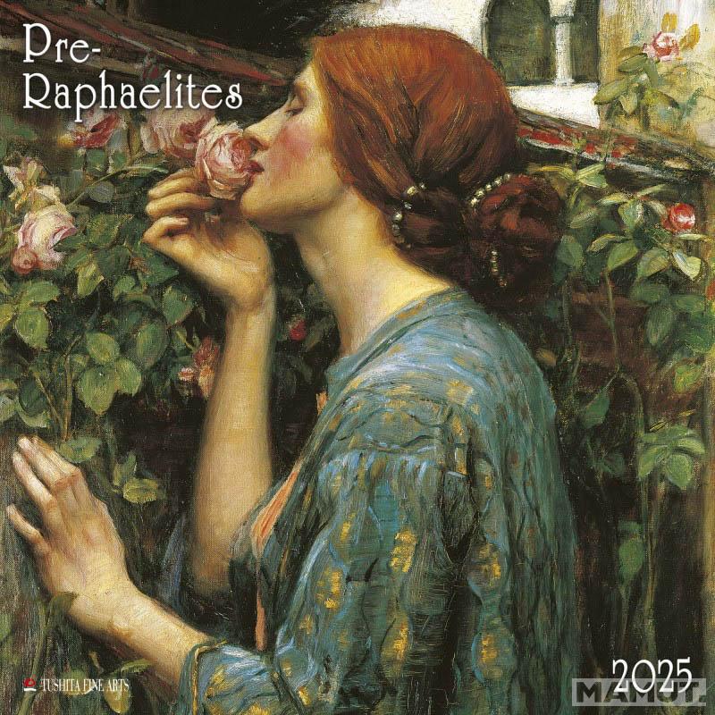 Zidni kalendar PRE-RAPHAELITES 2025 