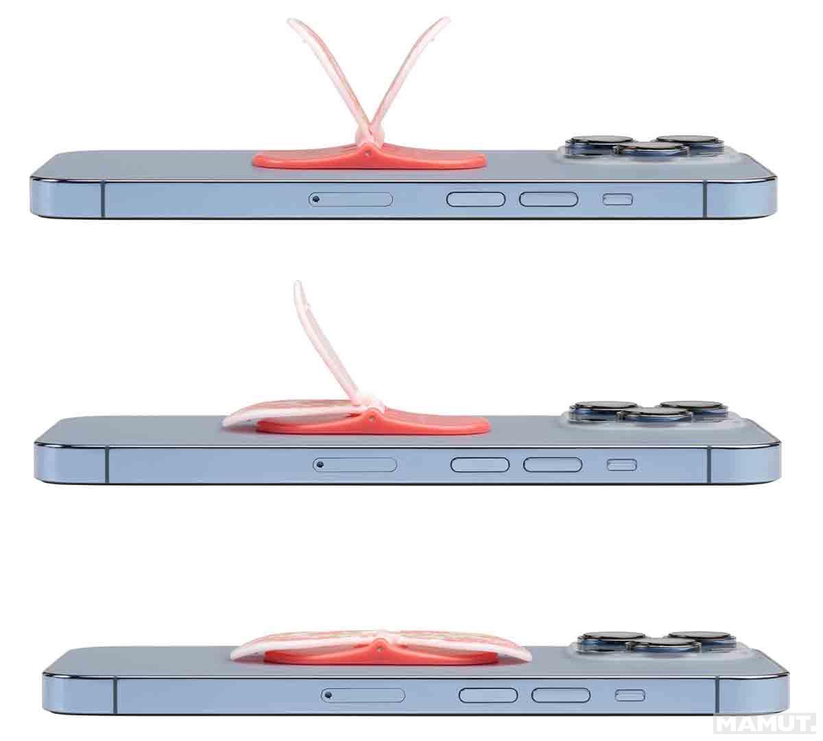 ZipGrips držač za telefon i postolje ROZE CVEĆE 