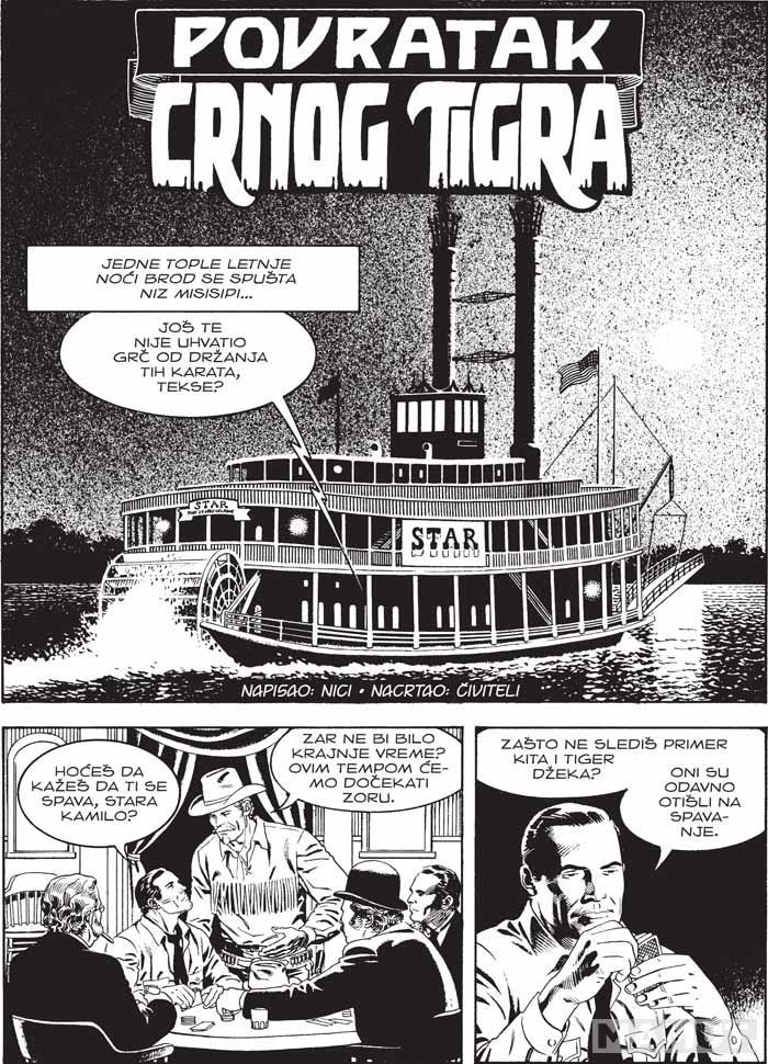 ZLATNA SERIJA 56 (korica B) TEKS Povratak Crnog Tigra 