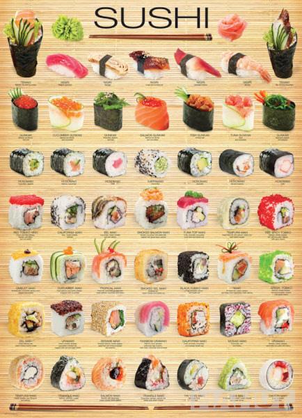 Puzzle SUSHI 1000kom 