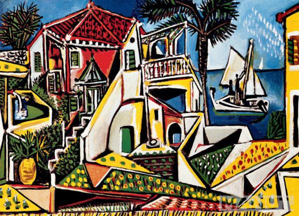 Puzzle PICASSO-MEDITERRANEANLAN DSCAPE 1000kom 