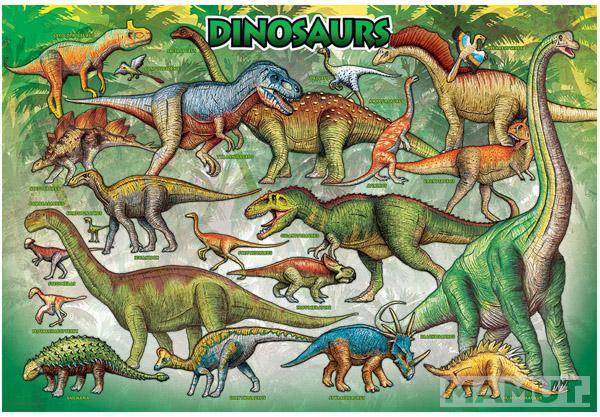 Puzzle za decu DINOSAURUS / KUTIJA ZA UZINU 