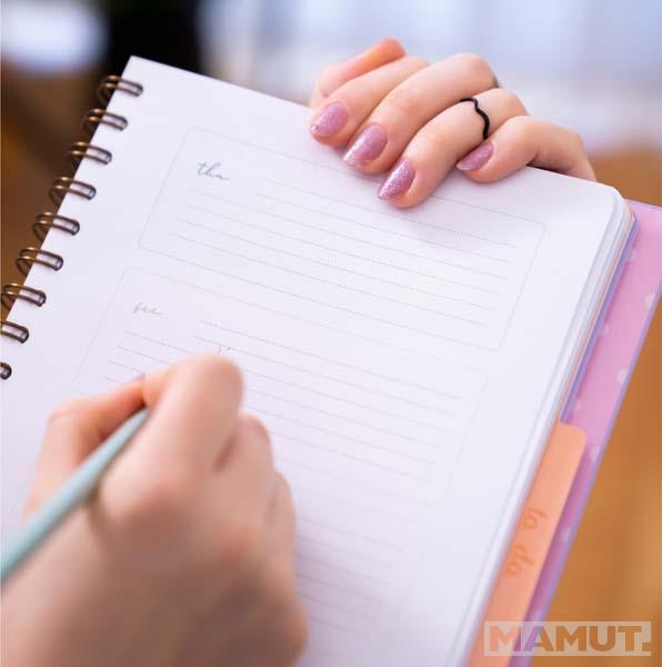 VICTORIA'S JOURNALS nedeljni planer B5 NARANDŽASTI 