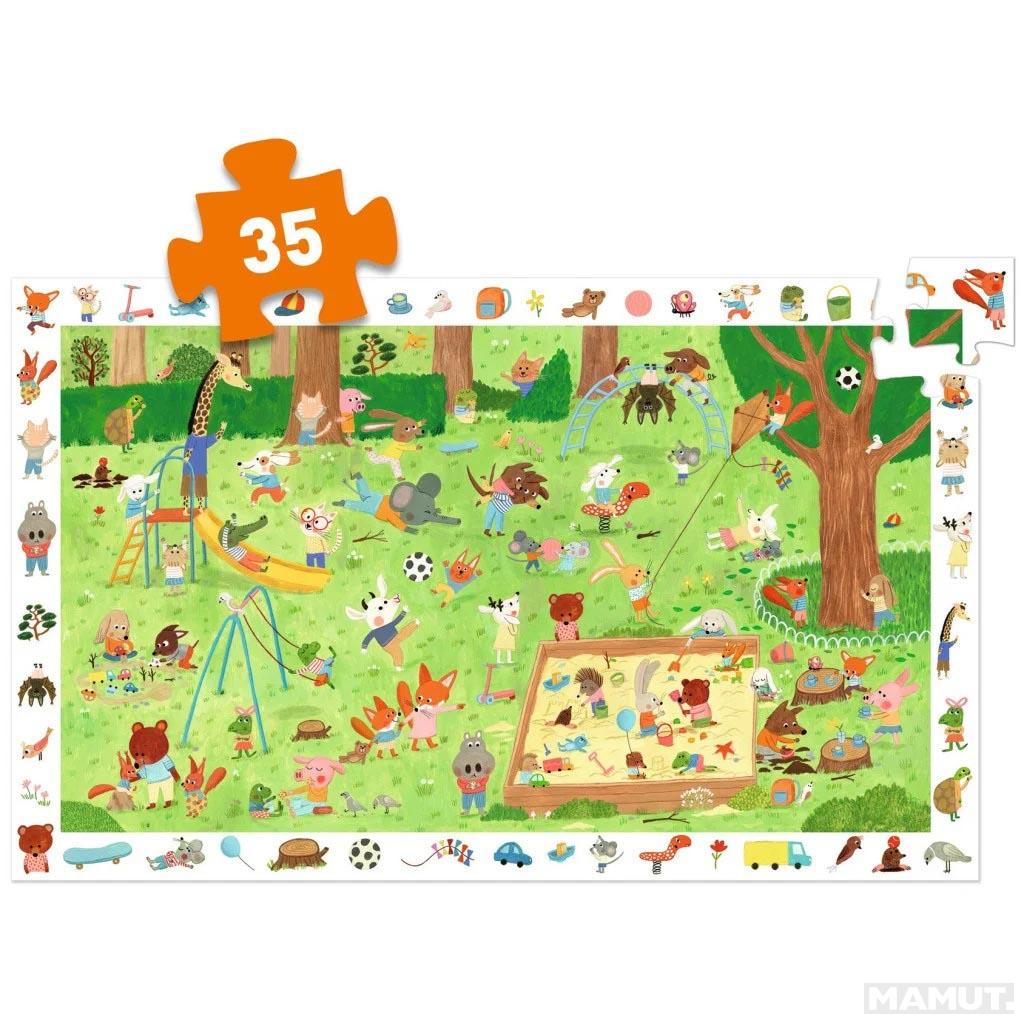 Puzzle za decu 35 LITTLE FRIENDS GARDEN 