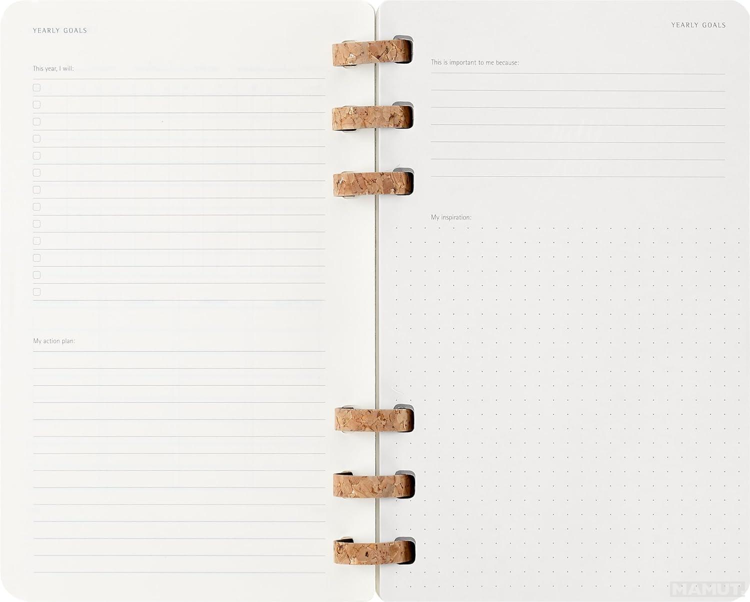 MOLESKINE planer  BLACK SOFT- L 2025 