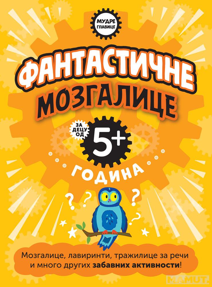 MUDRE GLAVICE: FANTASTIČNE MOZGALICE ZA DECU OD 5+ GODINA 