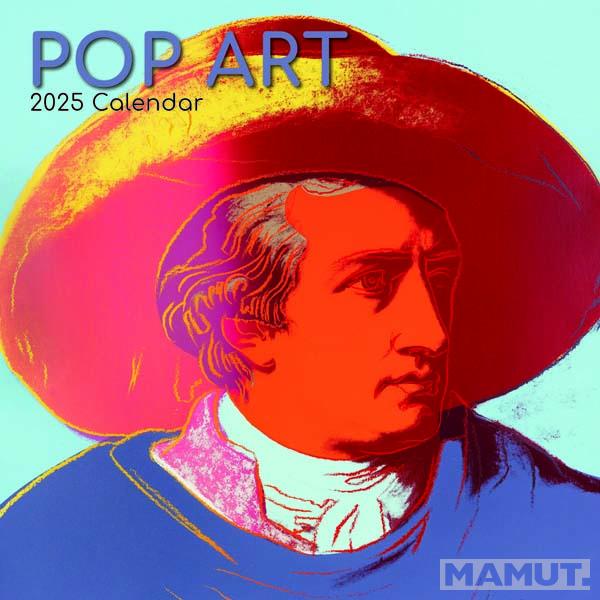 Zidni kalendar  POP ART 2025 