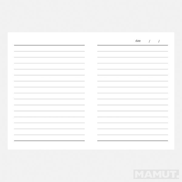 Notes A6 na linije KLIMT 