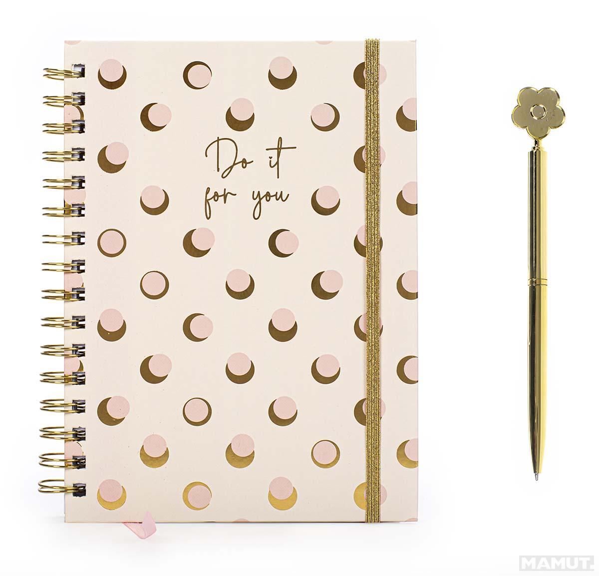 Notes na linije i olovka POSH POP Dot 