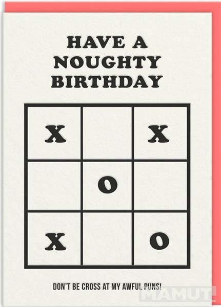 Rođendanska čestitka HAVE A NOUGHTY BIRTHDAY 