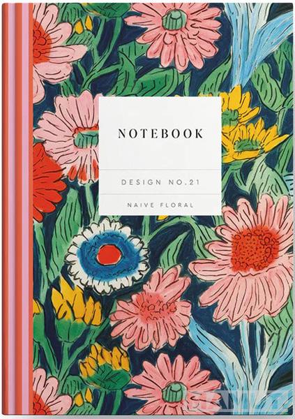 Notes A5 na linije TP, NAIVE FLORAL KALEIDO 