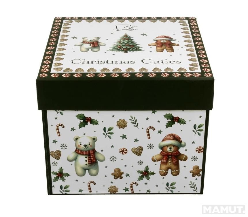 Novogodišnje šolje u poklon kutiji CHRISTMAS CUTIES 