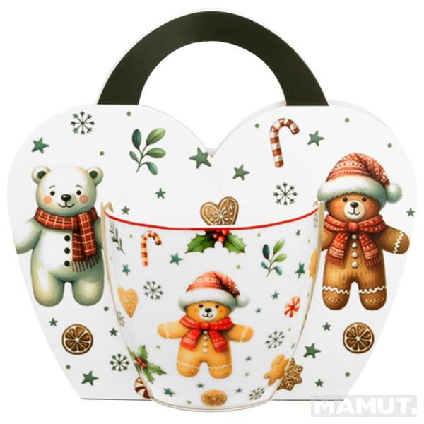 Novogodišnja šolja BOŽIĆNI KEKSIĆ 460ml 