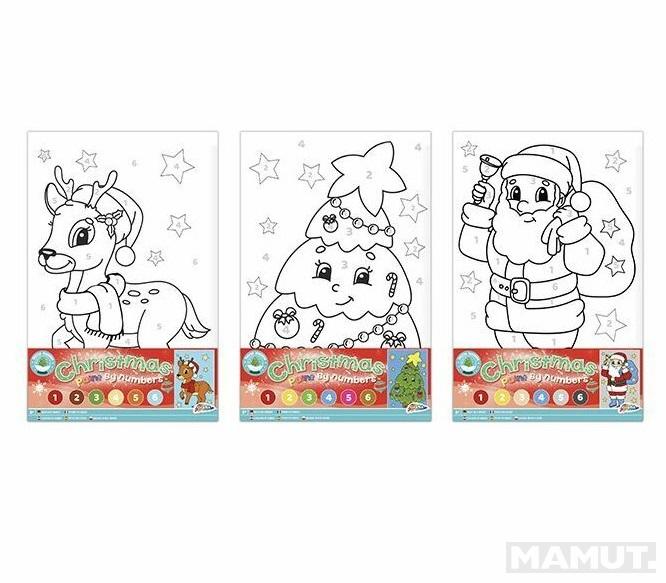 Oboj po brojevima DEDA MRAZ (Više vrsta) 