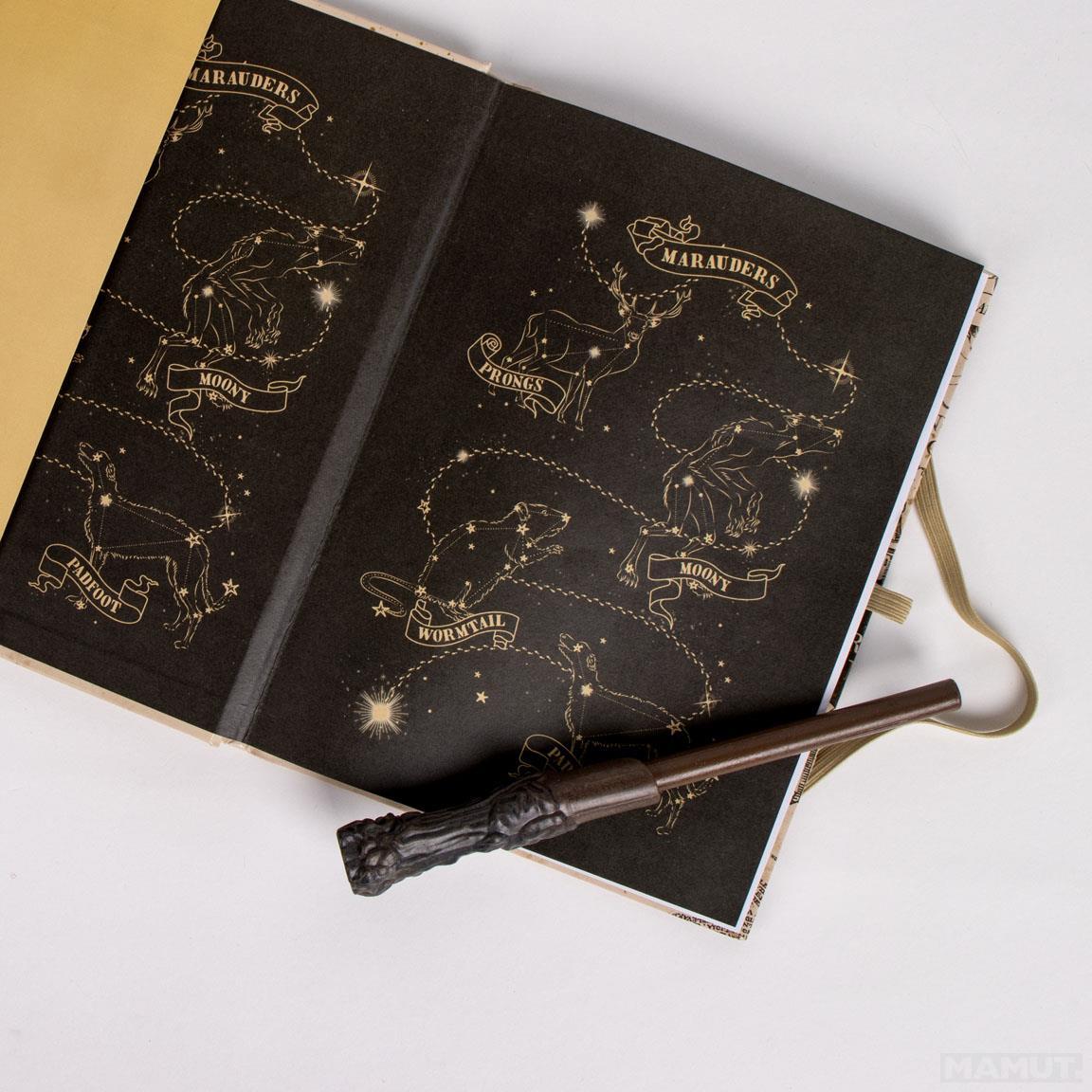 Poklon set - svetleći notes i olovka HARRY POTTER 