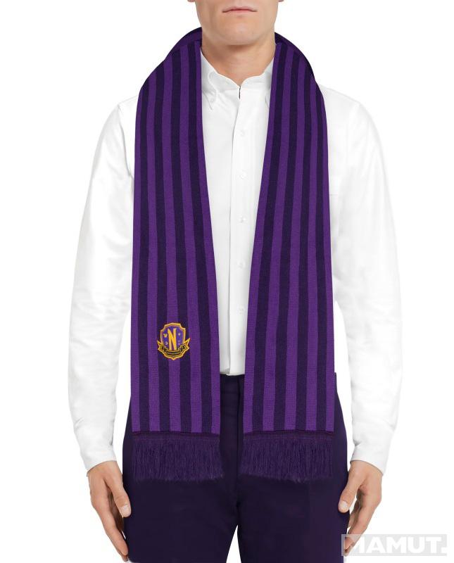 Šal NEVERMORE ACADEMY PURPLE 