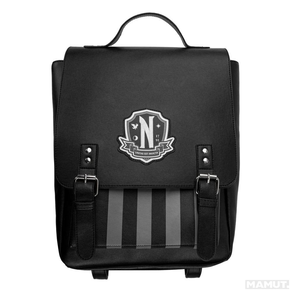 Ranac / torba WEDNESDAY Nevermore academy black 