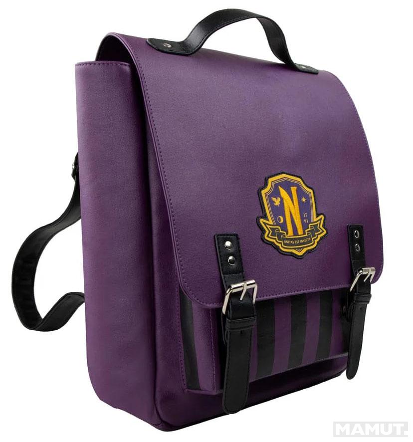 Ranac / torba WEDNESDAY Nevermore academy purple 
