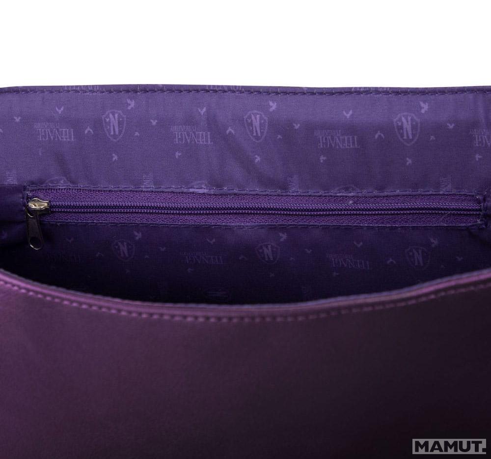 Ranac / torba WEDNESDAY Nevermore academy purple 