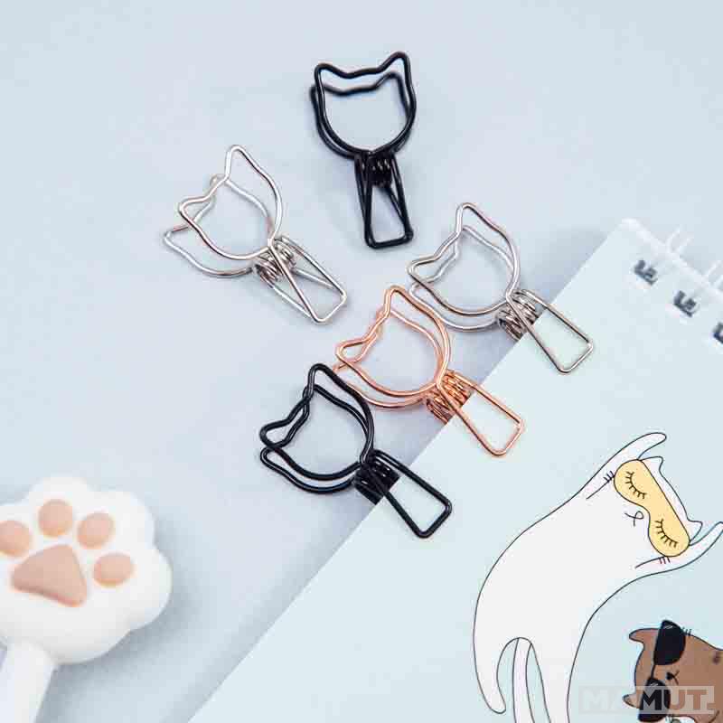 Privremene klamerice 33mm MESHU CUTE CATS 