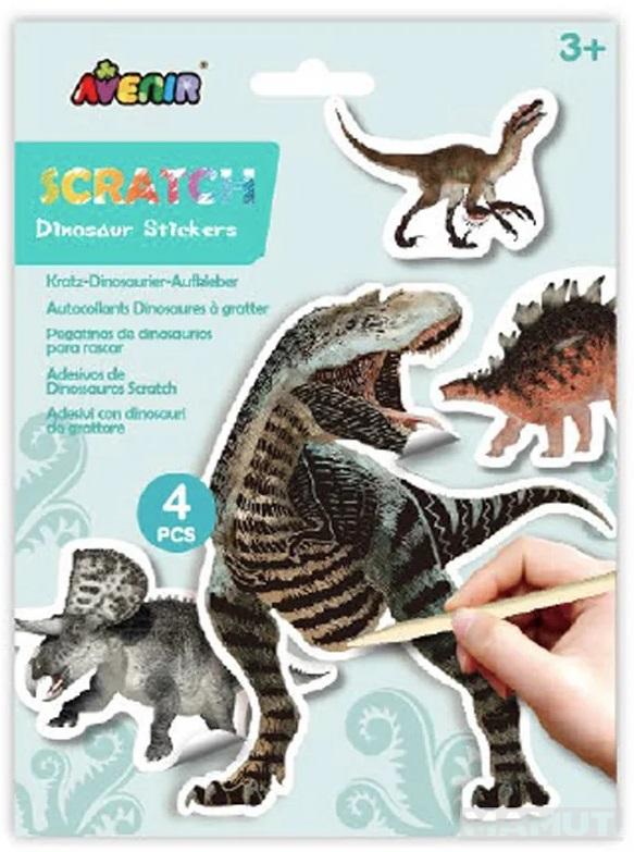 Stikeri za grebanje DINOSAURUS 