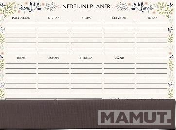 PLANER A4 NEDELJNI SA KORICOM 60L 