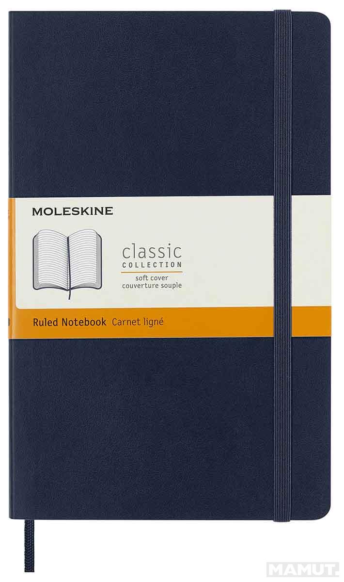 Notes MOLESKINE linije safir - plavi 
